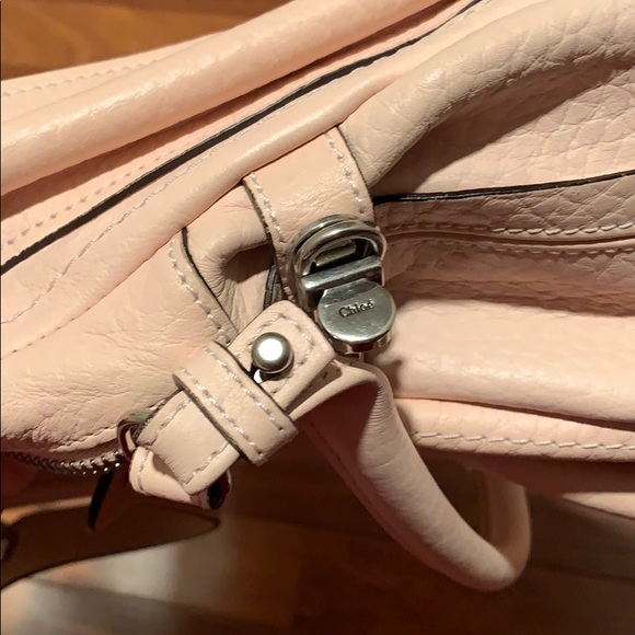 Beautiful Rare Authentic Chloe Pink Large Paraty Bag! - Picture 7 of 11